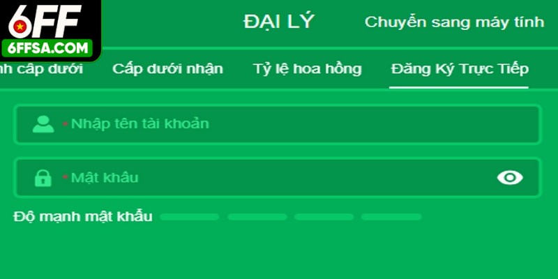 Điều kiện trở thành đại lý 6FF uy tín 