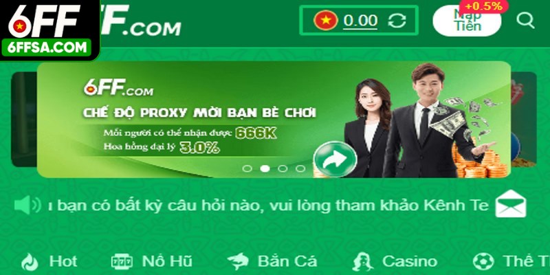 Lý do link vào 6FF chính thức được tin tưởng 